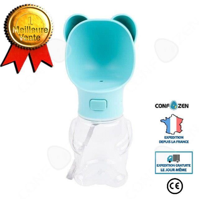 Meilleurs prix pour CONFO Portable Bouteille D'eau Pour Animaux de compagnie Chat Chien En Plein Air Voyage Potable Gamelle Chiot Automatique