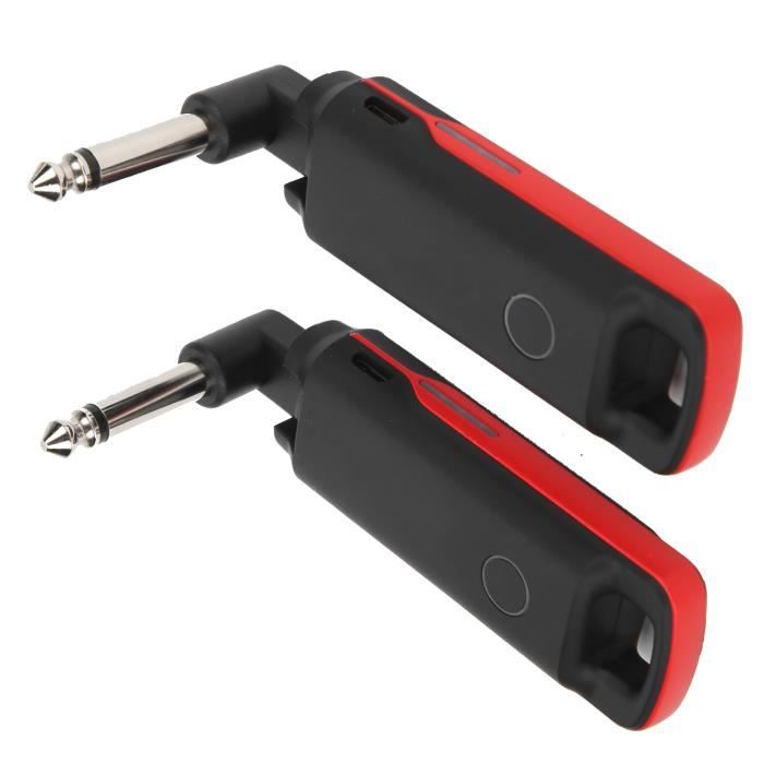 Système Sans Fil Guitare/basse Rechargeable - Émetteur Et Récepteur Avec Portée 20-50 M, Audio Haute Fidélité - Pour Scène, Studio Ou Répétition
