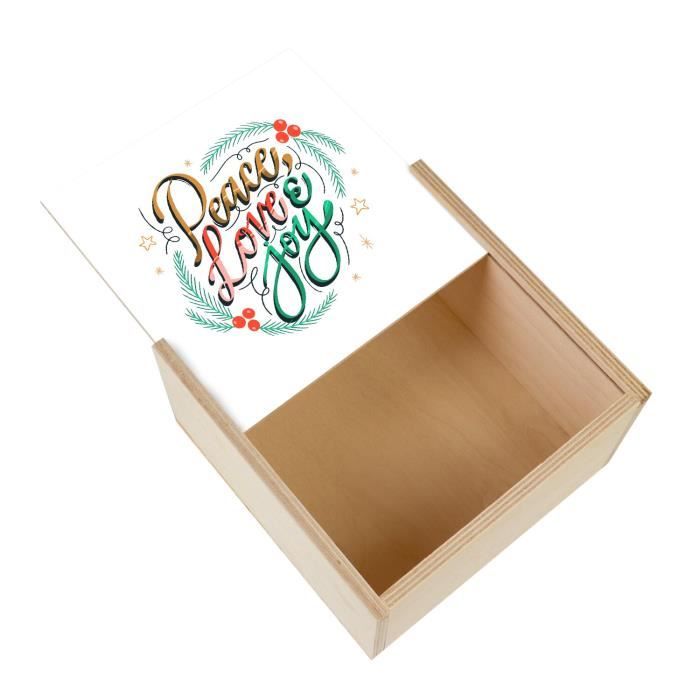 Boîte En Bois Décorative Pour Le Jour Des Morts – Idéale Pour Honorer Vos Proches - 9