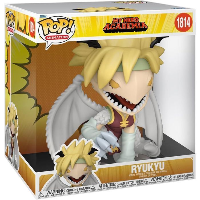 Figurine Funko Pop! Jumbo - My Hero Academia - Ryukyu - 254 cm - Vinyle de Qualité - Cadeau Idéal