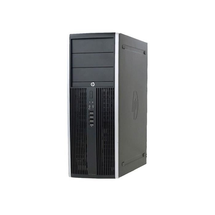 PC Tour HP 8100 Elite MT Reconditionné, écran 27", I5-650, 8Go RAM, 1To, Windows 10, WiFi