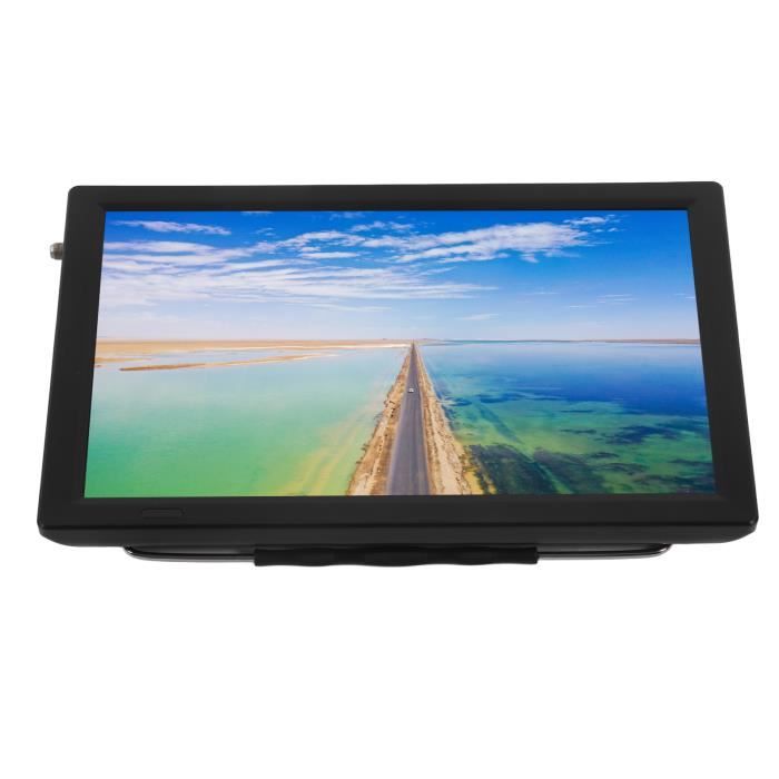 Téléviseur Portable 14 HD 1080p Rechargeable - Tuner Numérique/Analogique Avec Antenne - Pour Chambre, Caravane, Camping Mini Television Portable
