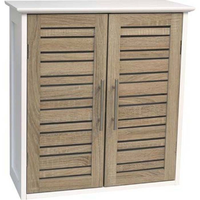 ELEMENT HAUT STRUCTURE MDF/2 PORTES ET ETAGERE INTERIEURE MDF - STOCKHOLM - Tendance ELEMENT HAUT STRUCTURE MDF/2 PORTES ET ETAGERE INTERIEURE MDF - STOCKHOLM - Tendance