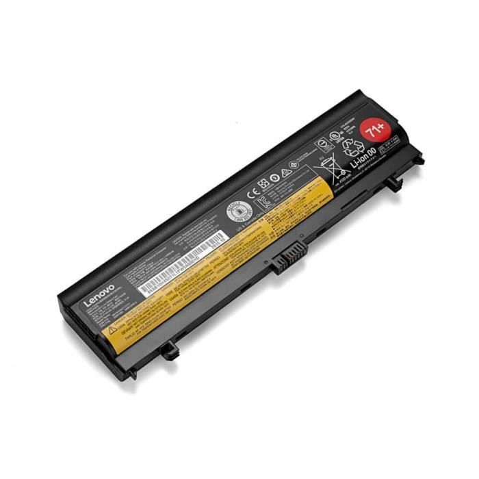 Batterie LENOVO ThinkPad 71+ 6 cellules 5200 mAh Lithium Ion 10 8 V - vue 2