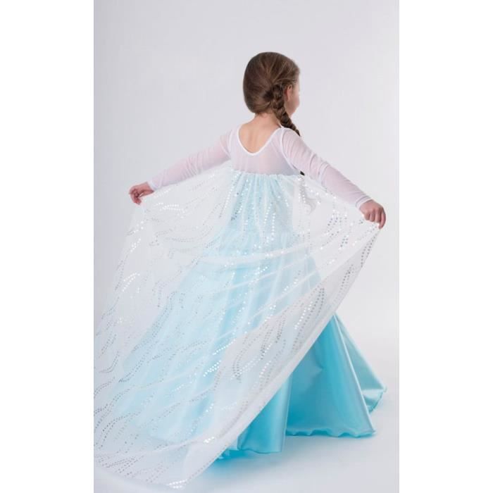 JOLIE ROBE BLANCHE REINE DES NEIGES 2 A 14 ANS - Achat ...