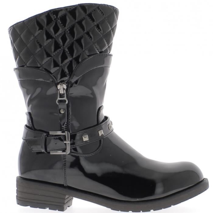 bottines fourrées à talon