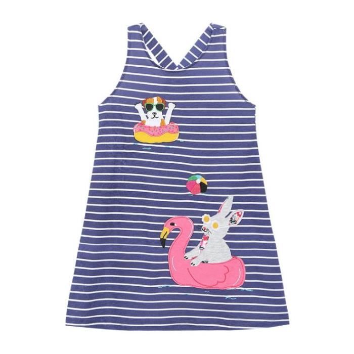 Robe Fille I.N.GIRL Taille 10 - Mousseline Mode - Occasion Très Bon État - Vêtement Enfant Stylé
