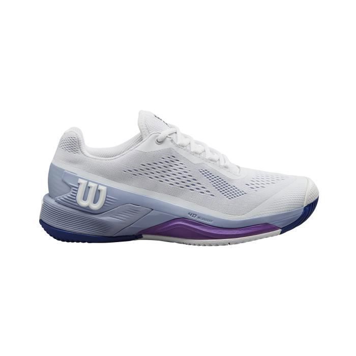 chaussures de tennis de tennis femme wilson rush pro 4.0 - white/eventid - 39 2/3