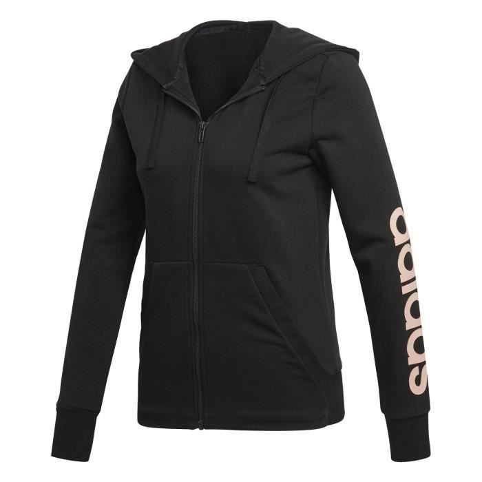 veste adidas noir et blanc femme