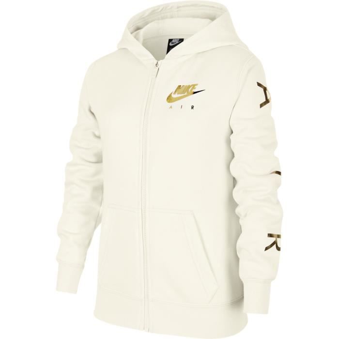 Veste Air - Nike - Enfant Fille - Blanc - Multisport