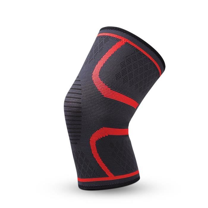 Genouillères maintien protection des genoux pour articulation musculation  sport rouge XL -abilityshop - Cdiscount Sport