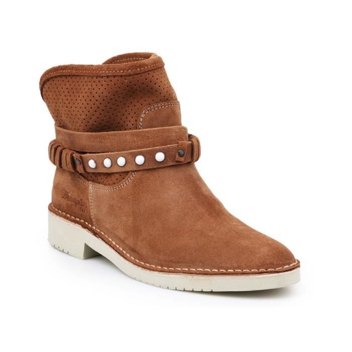 boots wrangler femme