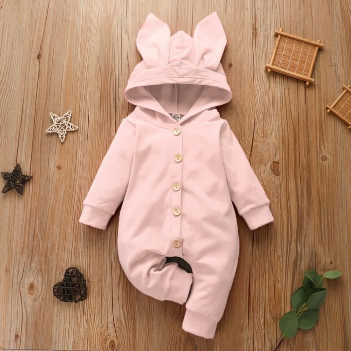 Combinaison Bébé Halloween – Costume à Capuche Imprimé Fraise Et Citrouille, Pour Nouveau-né Jusqu'à 5 Ans