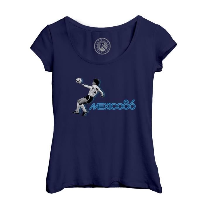 T-Shirt FIFA Coupe Du Monde 2014 - Brésil/Japon - Femme - Bleu - Taille M - Manches Courtes