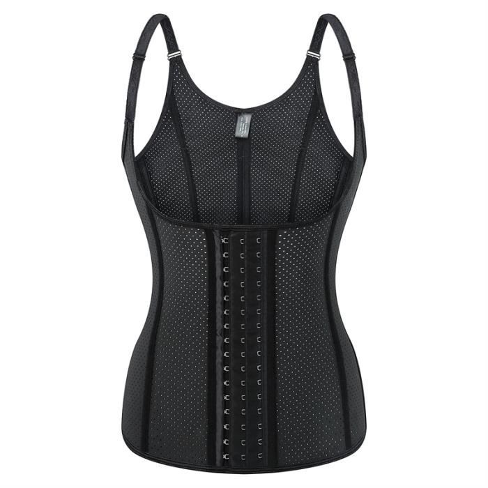 BUSTIER CORSET Femme Gilet abdominal en latex respirant pour