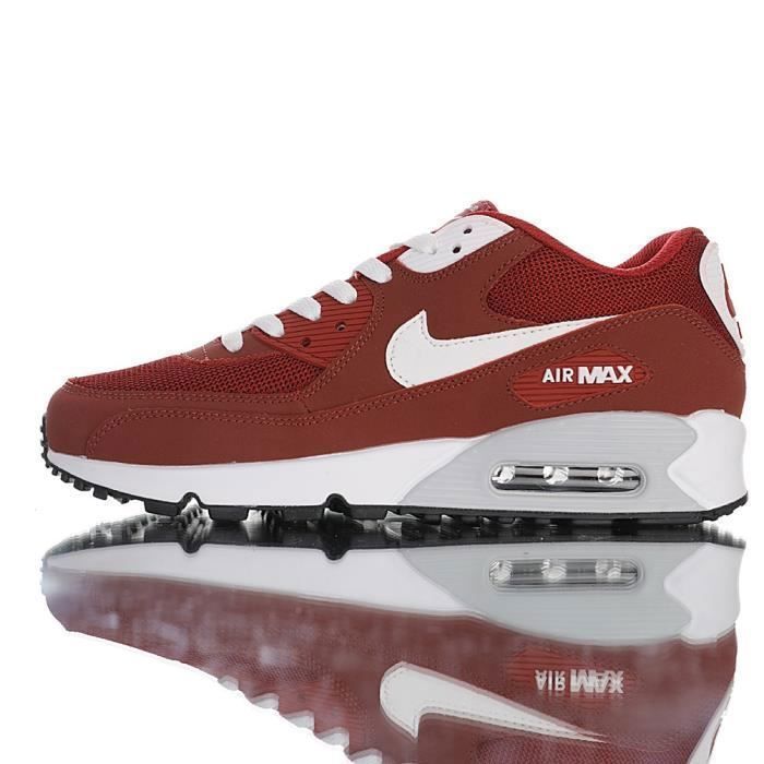 Baskets Air Max 90 Homme Rouge Rouge Cdiscount Chaussures