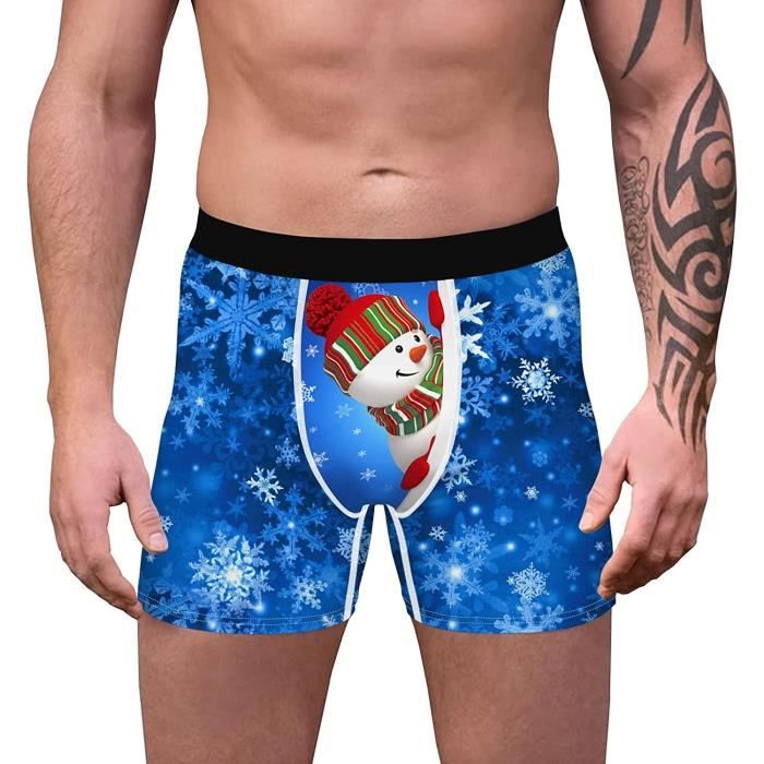 Novastar Boxer Long Pour Homme – Joli Nain De Noël Pour Homme
