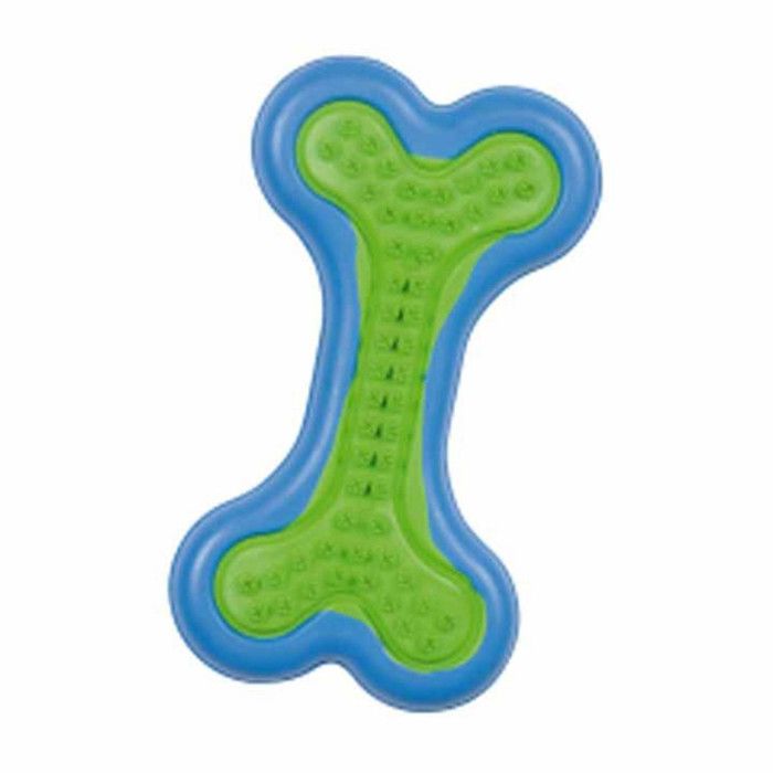 Jouet pour Chien Os 11cm Vert Jouet pour Chien Os 11cm Vert