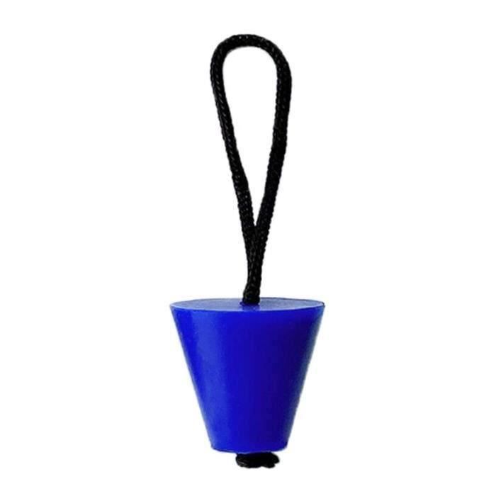 Topyond - Bouchons De Valve Gonflable Pour Bateau/Kayak - 2 Pièces Avec Corde - PVC Résistant - 8 Dents