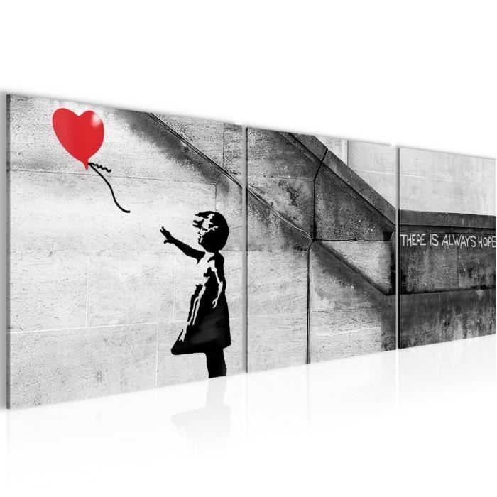 Tableau decoration murale Banksy Ballon Girl Street Art