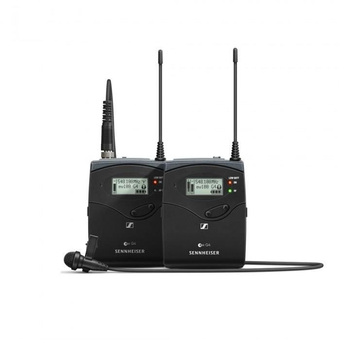 Kit caméra sans fil - SENNHEISER - EW 112 P G4-B - Couleur: Noir - Alimentation: Batterie