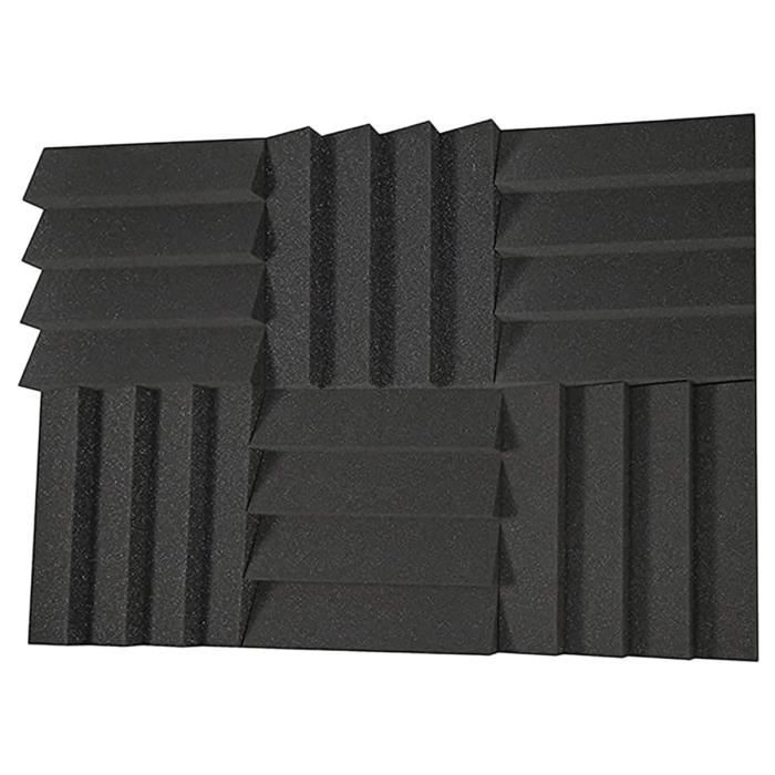 Panneaux Acoustiques En Mousse Pour Studio - Kit Absorption Son 6654 | Idéal Home Studio Et Salle