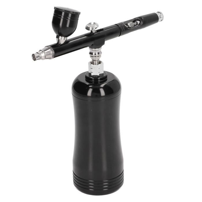 Kit Aérographe 30 PSI Avec Compresseur - Pistolet Pulvérisateur Pour Nail Art, Modélisme Et Peinture Fine