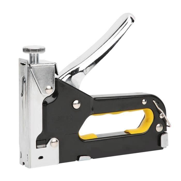 2x Mini Cloueuse Manuelle - Outil De Fixation Léger, Faible Bruit, Pour Bois, Métal, Électricité