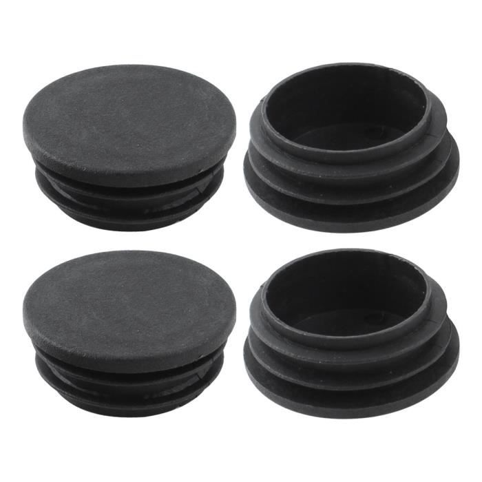 Lot de 10 embouts OBTURATION Insert du Tube 38 mm bouchon noir
