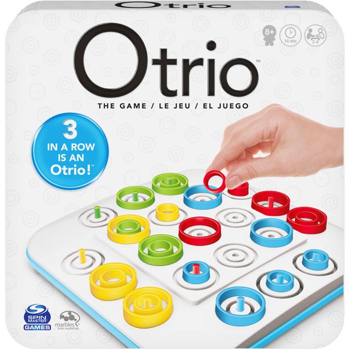 Otrio - Jeu de société stratégique - Multijouerurs - dès 8 ans