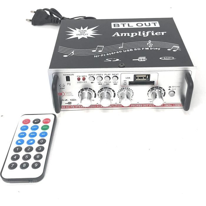 Amplificateur Signal TV Analogique Numérique TEMPO DI SALDI - 1 Entrée 3 Sorties 220V