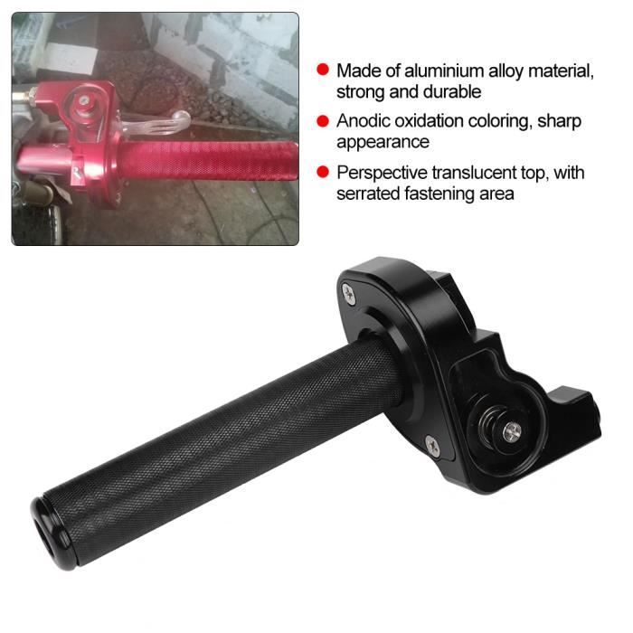 PowerMotor Kit de poignées d'accélérateur torsadées de 22 mm