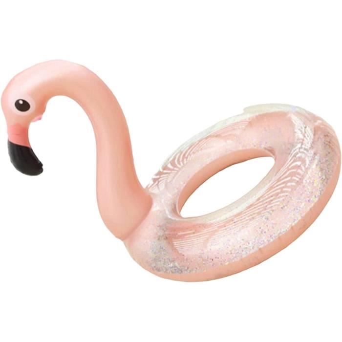 Radeau Flamant Rose Gonflable 190 Cm – Matelas Aquatique Pour Piscine Et Plage – Jeu D'Eau Et Détente Pour Adulte Et Enfant – Accessoire Été