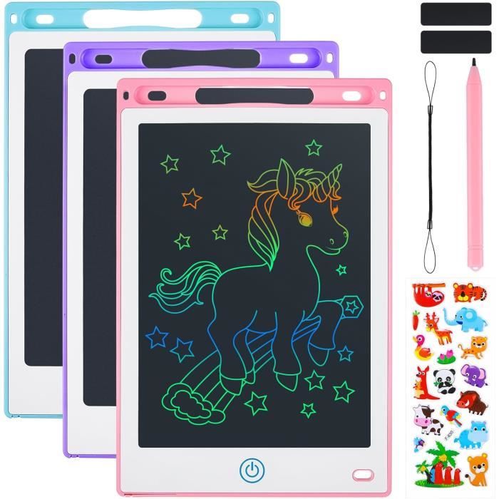 Tablette Dessin Enfant Tablette D'Écriture Lcd 8,8 Pouces-Ardoise