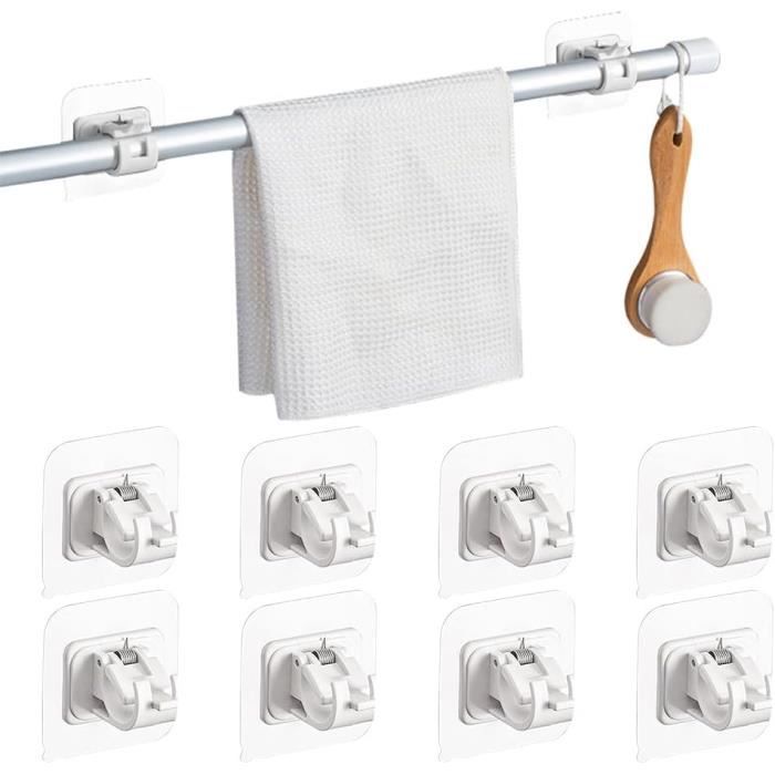Tringle à Rideaux Extensible Or 80-148 Cm - Diamètre 25 Mm - Pour Rideaux à Œillets - Avec Supports Et Embouts - 10