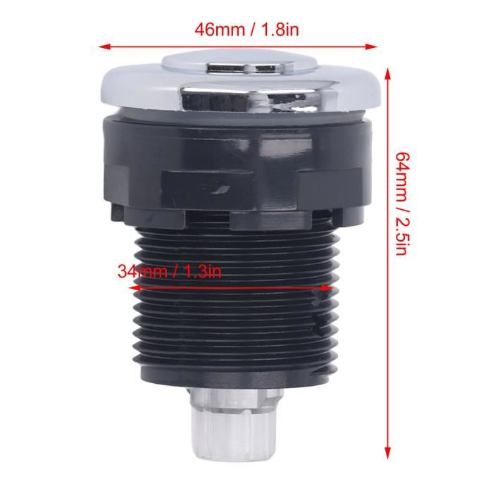 Interrupteur Air Switch Brizo Inox 69080-SS Pour éliminateur De Déchets - Neuf (sans Boîte)
