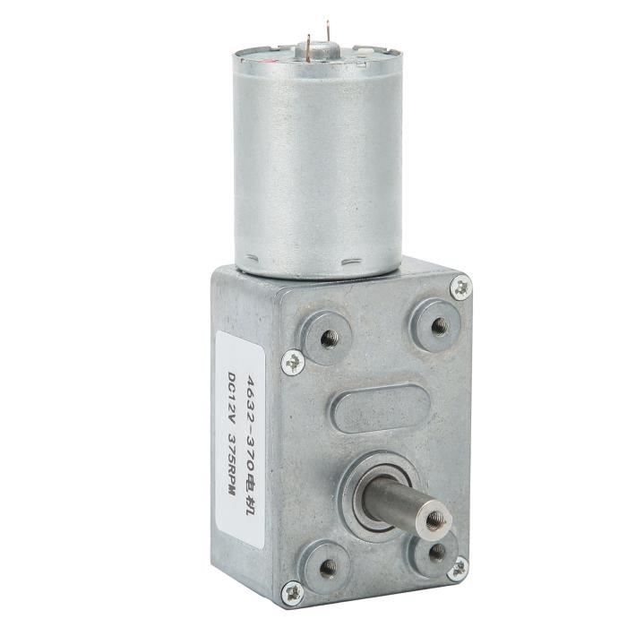Moteur à Engrenages DC 12V - 25mm - Vitesse Variable 5 à 1000 RPM - Pour Serrure électronique, Robot