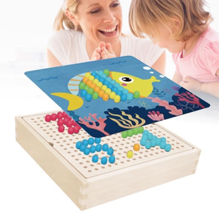 Plunack Jouet Enfant Montessori | Jouet en Bois de 2 Ans | Jeu de Pêche Magnetique | Apprendre à Compter et Les Couleurs Jeu Reconnaissance de Numéro la Forme | Cadeau Fille