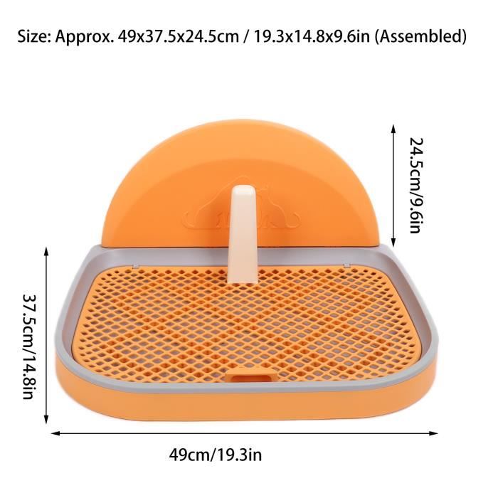 FAS Toilettes Pour Chiens Plateau De Pot De Chien En Maille Portable Pour Toilettes Pour Animaux