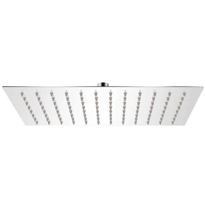 VidaXL Tête de douche inox 30x20 cm - vue 2