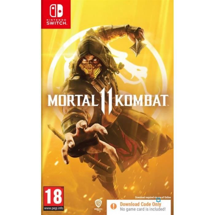 Code in a Box Mortal Kombat 11 Nintendo Switch