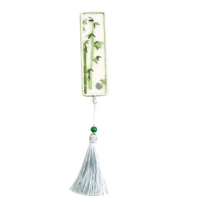 A4 Kit de Démarrage de Broderie GT Matériel de Signet Brodé à Faire Soi-Même avec Motif de