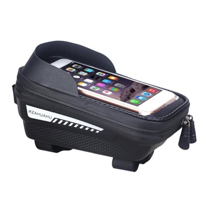 Support Vélo Universel Pour Smartphone - Pour Oppo Reno Z SD710 Et Autres - Aluminium Noir - Neuf