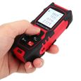 Télémètre laser portable, télémètre infrarouge Altimètre portable Mesure intérieure laser portable de haute précision(60M) A117-1