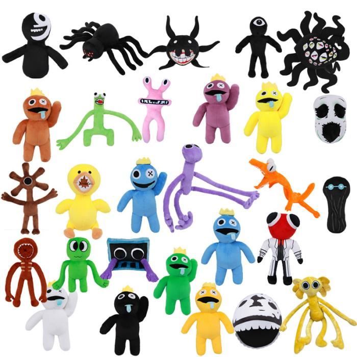 Roblox - Lot de 7 poupées en peluche issues du jeu Rainbow Friends pour  enfants, amis, adultes, fans de dessins animés : : Jouets