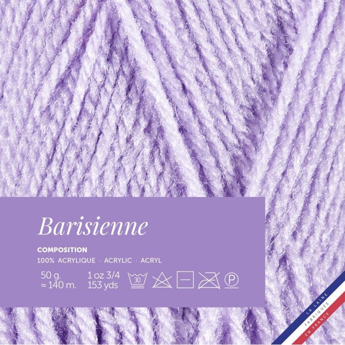 10 Pelotes 100% Pure Laine Lavande – Fabriqué En France, Aiguille 3/4 – Neuf, Parfait Pour Tricot/crochet