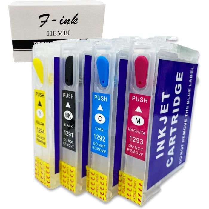 COMETE 62XL 1 Cartouche D'encre Compatible Avec HP 62 62XL Couleur (C2P07AE) Pour Imprimante HP