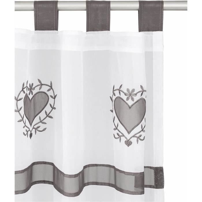 Rideau en Voile transparent réutilisable, transpar... - Grandado