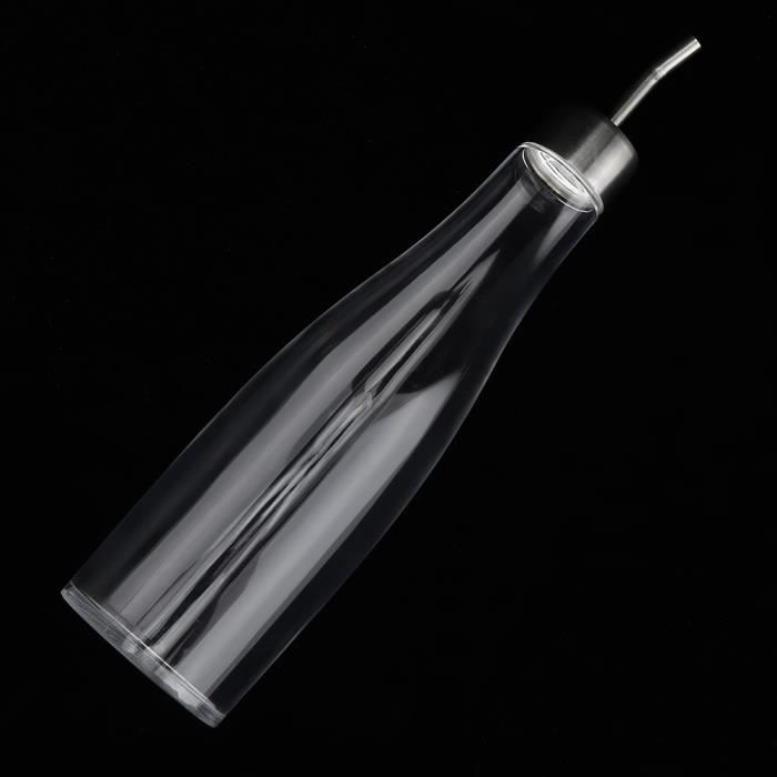 Bouteille transparente de distributeur d'huile, pot de vinaigre d' assaisonnement liquide de bouteille d'huile acrylique durable de -  Cdiscount Maison