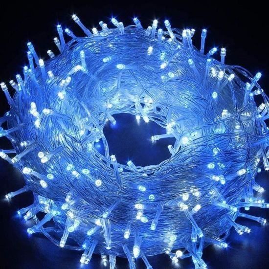 Guirlande lumineuse interieure 50 led bleues 5m - Bleu - Kiabi - 9.84€